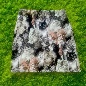 Dolls Kill Cat Skirt